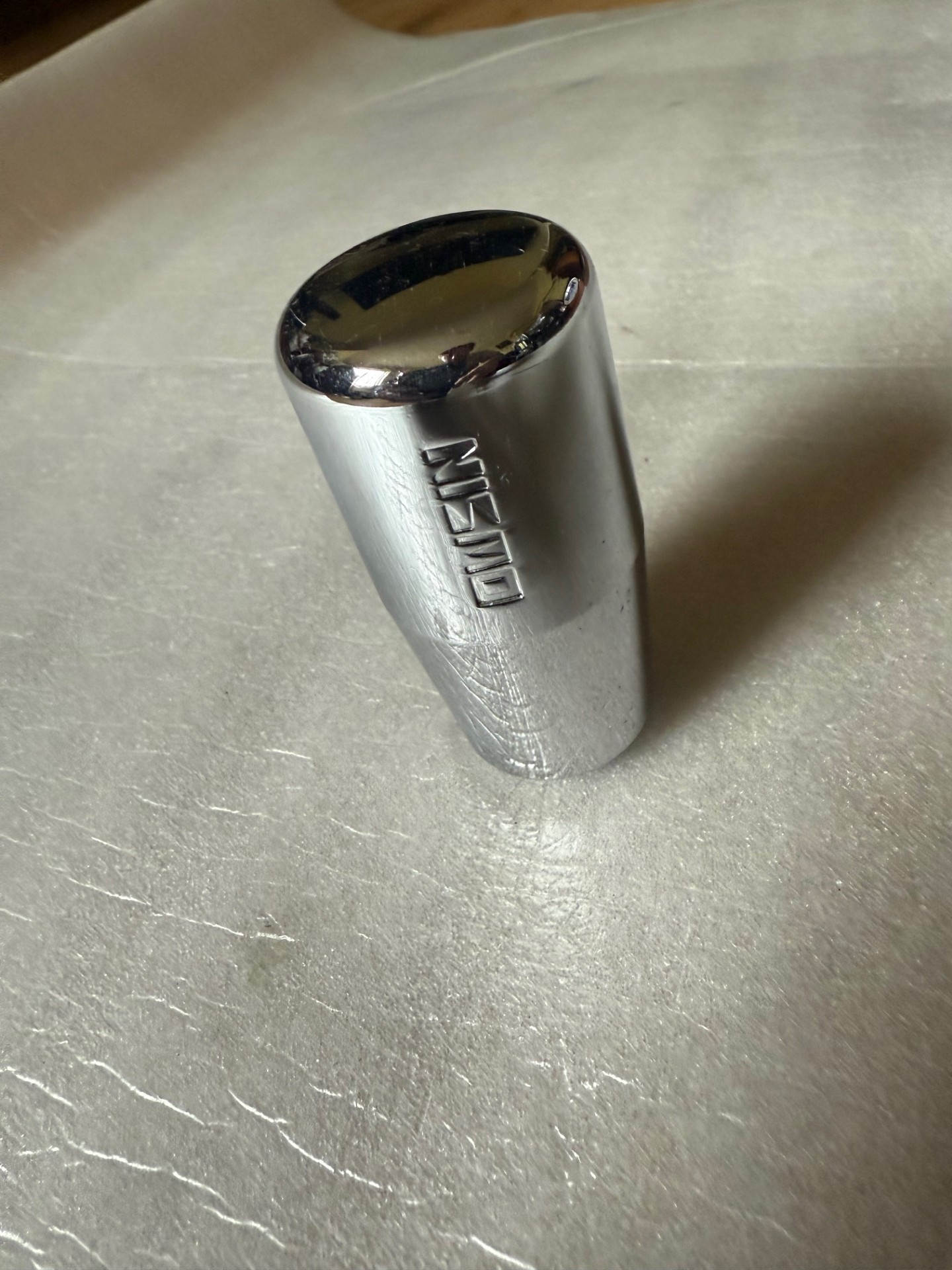 Nismo Old Logo Chrome Shift Knob Rare Skyline GTR R32 R33 S13 S14 Wheel Horn Silvia 180sx