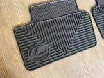 LEXUS IS200 IS300 OPTIONAL REAR RUBBER FLOOR MATS MINT ALTEZZA SXE10 TRD TOM’S - Image 2