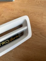 TRD CHASER GRILL TOURER V JZX100 RARE EMBLEM BADGE FRONT 1JZ RARE WHITE 90s TOMS - Image 2