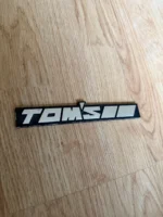 TOMS TOM’S RACING METAL TRUNK EMBLEM Badge Ae86 JZX100 TRD SOARER SUPRA MA70 2JZ