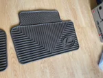 LEXUS IS200 IS300 OPTIONAL REAR RUBBER FLOOR MATS MINT ALTEZZA SXE10 TRD TOM’S - Image 3