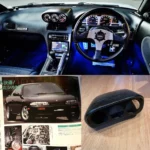 CENTRAL20 GAUGE METER POD HOLDER For Silvia S14 Rare Nismo HKS Defi 60mm Boost