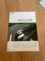 Nissan Skyline GTST Optional Parts 90s Brochure Nismo BCNR33 ECR33 Wing Wheel