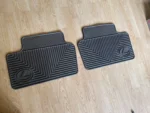 LEXUS IS200 IS300 OPTIONAL REAR RUBBER FLOOR MATS MINT ALTEZZA SXE10 TRD TOM’S