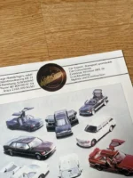 AMG Styling Garage Japan Brochure Rare Gull Wing W126 560SEC Rare 80s Cabriolet - Image 3