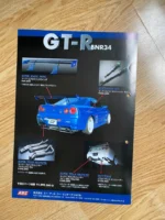 ARC Japan Abbey Road Brochure For Nissan Skyline GTR R34 RB26 BNR34 Rare Japan - Image 3