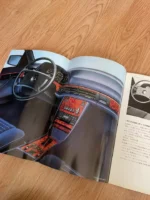 Mercedes-Benz W126 500SEC Brochure Japan Rare 80s V8 AMG - Image 3