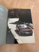 Mercedes-Benz W126 500SEC Brochure Japan Rare 80s V8 AMG - Image 5