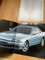 Nissan Skyline GTST coupe sedan Brochure Price List R32 Rare Nismo Catalogue HCR - Image 2