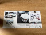 AMG Styling Garage Japan Brochure Rare Gull Wing W126 560SEC Rare 80s Cabriolet - Image 2