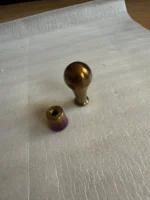ARC Titanium Tear Drop Shift Knob Rare For Nissan Skyline Lancer Evolution Rx7 JDM - Image 5