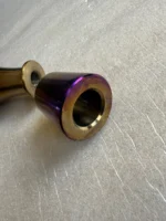 ARC Titanium Tear Drop Shift Knob Rare For Nissan Skyline Lancer Evolution Rx7 JDM - Image 3