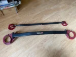 NISMO MID LOGO S-tune Strut Bar Set Skyline GTR R32 BNR32 Stopper Rare - Image 4