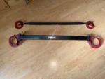 NISMO MID LOGO S-tune Strut Bar Set Skyline GTR R32 BNR32 Stopper Rare - Image 3