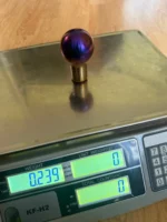 C-one Shift Knob Titanium Rare For Toyota Corolla Chaser Mark II AE86 TRD Tom’s - Image 6