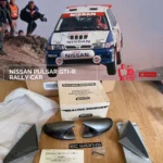 EC Works Aero Mirrors Nissan Pulsar GTI-R RNN14 Rare Backing Plates WRC Group A Nismo