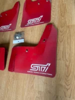 Subaru Impreza Wrx Sti Optional Mud Flaps GDB rare JDM Rally - Image 5