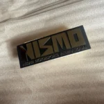 Nismo OLD LOGO metal Grill Emblem Badge Rare Skyline GTR R33 R32 S14 Pulsar