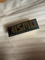 Nismo OLD LOGO metal Grill Emblem Badge Rare Skyline GTR R33 R32 S14 Pulsar