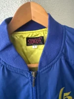 STI WRC 90s Blue Jacket Windbreaker Collin Mc Rae Jacket for Impreza WRX STI 22B rare - Image 3