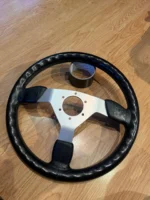 TRD Steering Wheel Horn Rare For Tom's Supra Ae86 JZX100 Levin Nardi Momo Mr2 - Image 4