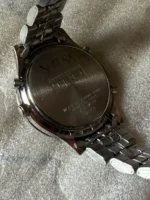 TRD 90s Seiko Chronograph wrist Watch Rare For Altezza Supra Chaser - Image 3