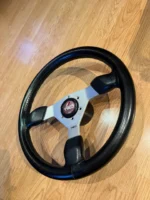 TRD Steering Wheel Horn Rare For Tom's Supra Ae86 JZX100 Levin Nardi Momo Mr2 - Image 6